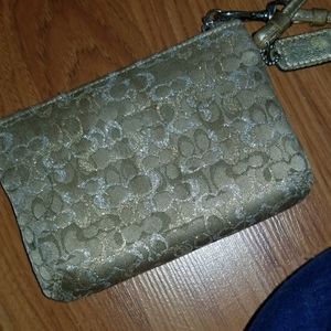 COACH wristlet